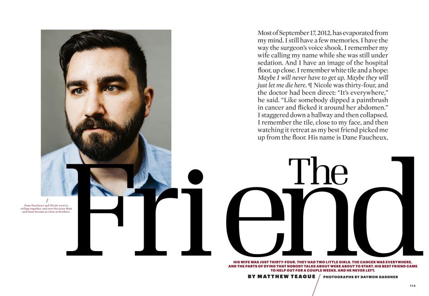 the friend essay matt teague