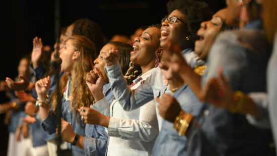 Voices of Fire’ Gospel Music Leader Sets Out to Make the Lord Happy